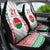 Belarus Football Custom Car Seat Cover Rushnyk Pattern