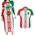 Belarus Football Custom Couples Matching Long Sleeve Bodycon Dress and Hawaiian Shirt Rushnyk Pattern