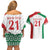 Belarus Football Custom Couples Matching Off Shoulder Short Dress and Hawaiian Shirt Rushnyk Pattern