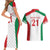 Belarus Football Custom Couples Matching Short Sleeve Bodycon Dress and Hawaiian Shirt Rushnyk Pattern