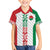 Belarus Football Custom Family Matching Off The Shoulder Long Sleeve Dress and Hawaiian Shirt Rushnyk Pattern