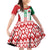 Belarus Football Custom Family Matching Off Shoulder Short Dress and Hawaiian Shirt Rushnyk Pattern