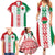 Belarus Football Custom Family Matching Summer Maxi Dress and Hawaiian Shirt Rushnyk Pattern