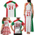 Belarus Football Custom Family Matching Tank Maxi Dress and Hawaiian Shirt Rushnyk Pattern