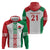 Belarus Football Custom Hoodie Rushnyk Pattern