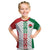 Belarus Football Custom Kid T Shirt Rushnyk Pattern