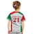 Belarus Football Custom Kid T Shirt Rushnyk Pattern