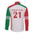 Belarus Football Custom Long Sleeve Button Shirt Rushnyk Pattern