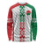 Belarus Football Custom Long Sleeve Shirt Rushnyk Pattern