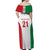 Belarus Football Custom Off Shoulder Maxi Dress Rushnyk Pattern