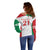 Belarus Football Custom Off Shoulder Sweater Rushnyk Pattern