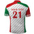 Belarus Football Custom Polo Shirt Rushnyk Pattern