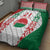 Belarus Football Custom Quilt Bed Set Rushnyk Pattern