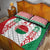 Belarus Football Custom Quilt Bed Set Rushnyk Pattern