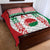 Belarus Football Custom Quilt Bed Set Rushnyk Pattern