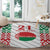 Belarus Football Custom Round Carpet Rushnyk Pattern