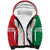 Belarus Football Custom Sherpa Hoodie Rushnyk Pattern