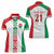 Belarus Football Custom Women Polo Shirt Rushnyk Pattern - Wonder Print Shop