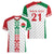 Belarus Football Custom Women V-Neck T-Shirt Rushnyk Pattern - Wonder Print Shop