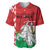 Republic of Belarus Baseball Jersey Pahonia Rushnyk Pattern