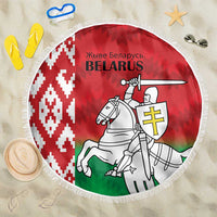 Republic of Belarus Beach Blanket Pahonia Rushnyk Pattern