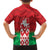 Republic of Belarus Family Matching Puletasi and Hawaiian Shirt Pahonia Rushnyk Pattern