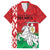 Republic of Belarus Family Matching Puletasi and Hawaiian Shirt Pahonia Rushnyk Pattern