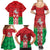 Republic of Belarus Family Matching Summer Maxi Dress and Hawaiian Shirt Pahonia Rushnyk Pattern