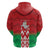 Republic of Belarus Hoodie Pahonia Rushnyk Pattern