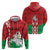 Republic of Belarus Hoodie Pahonia Rushnyk Pattern