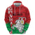 Republic of Belarus Hoodie Pahonia Rushnyk Pattern