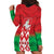 Republic of Belarus Hoodie Dress Pahonia Rushnyk Pattern