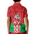 Republic of Belarus Kid Polo Shirt Pahonia Rushnyk Pattern