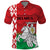 Republic of Belarus Polo Shirt Pahonia Rushnyk Pattern