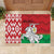 Republic of Belarus Rubber Doormat Pahonia Rushnyk Pattern