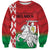 Republic of Belarus Sweatshirt Pahonia Rushnyk Pattern