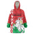 Republic of Belarus Wearable Blanket Hoodie Pahonia Rushnyk Pattern - Wonder Print Shop