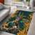 Custom South Africa Rugby Area Rug The Springboks Mascot Sporty Version LT9 - Wonder Print Shop