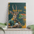 Custom South Africa Rugby Canvas Wall Art The Springboks Mascot Sporty Version LT9 - Wonder Print Shop