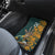 Custom South Africa Rugby Car Mats The Springboks Mascot Sporty Version LT9 - Wonder Print Shop