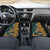 Custom South Africa Rugby Car Mats The Springboks Mascot Sporty Version LT9 - Wonder Print Shop