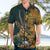 Custom South Africa Rugby Hawaiian Shirt The Springboks Mascot Sporty Version - Wonder Print Shop