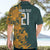 Custom South Africa Rugby Hawaiian Shirt The Springboks Mascot Sporty Version - Wonder Print Shop