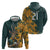 Custom South Africa Rugby Hoodie The Springboks Mascot Sporty Version - Wonder Print Shop