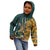 Custom South Africa Rugby Kid Hoodie The Springboks Mascot Sporty Version - Wonder Print Shop