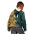 Custom South Africa Rugby Kid Hoodie The Springboks Mascot Sporty Version - Wonder Print Shop