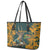 Custom South Africa Rugby Leather Tote Bag The Springboks Mascot Sporty Version - Wonder Print Shop