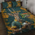 Custom South Africa Rugby Quilt Bed Set The Springboks Mascot Sporty Version - Wonder Print Shop