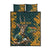 Custom South Africa Rugby Quilt Bed Set The Springboks Mascot Sporty Version - Wonder Print Shop