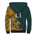 Custom South Africa Rugby Sherpa Hoodie The Springboks Mascot Sporty Version - Wonder Print Shop